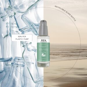 REN Clean Skincare Evercalm Redness Relief Facial Serum - Clinically Proven to Visibly Reduce Redness After Only 30 Minutes, Proven to Strengthen the Skin Barrier, Formulated for Sensitive Skin