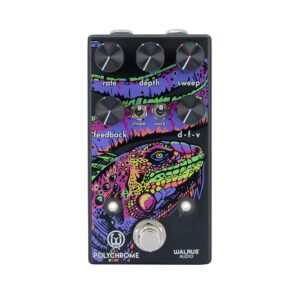 walrus audio polychrome analog flanger pedal (900-1059)