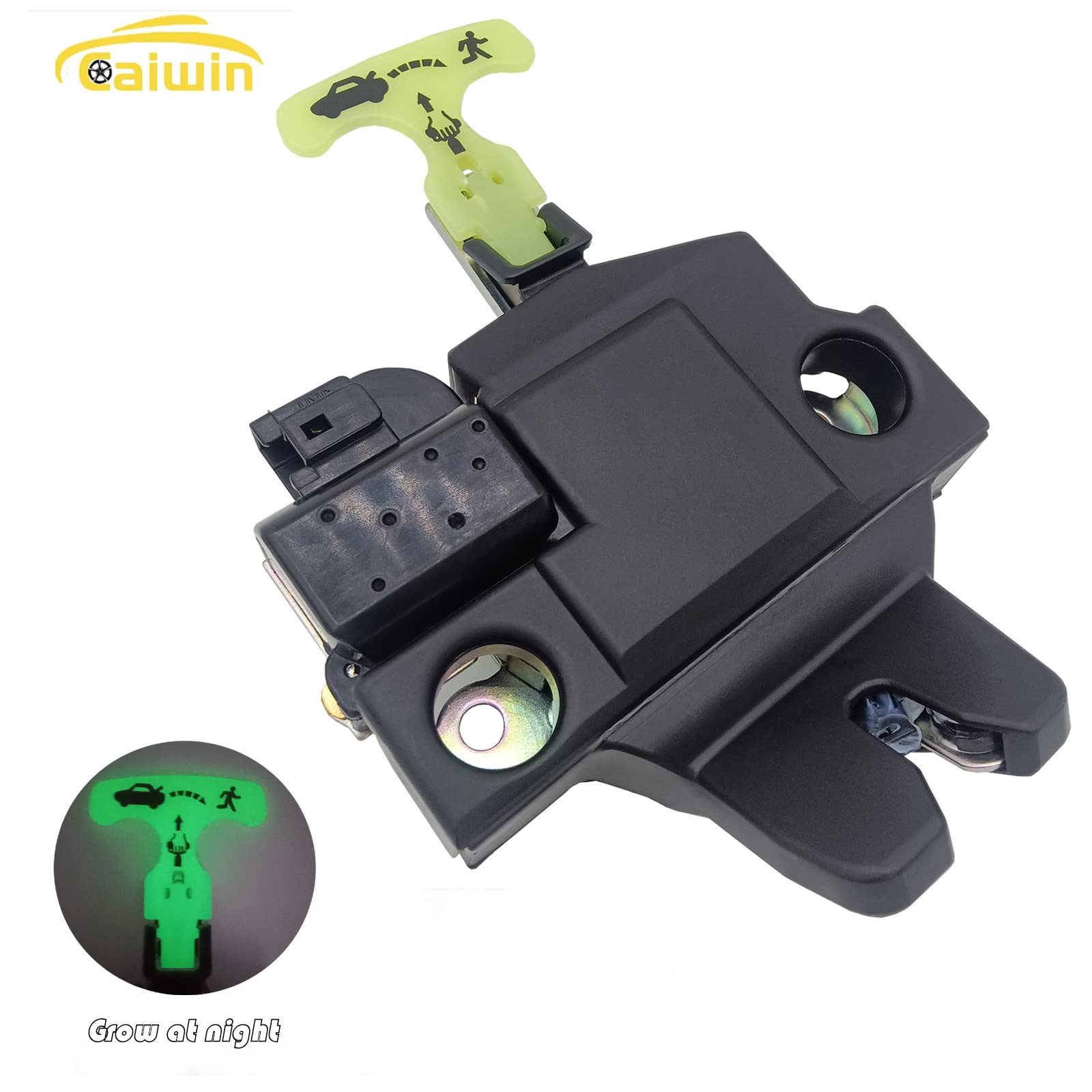 Trunk Lid Latch Lock Actuator with Automatic Keyless Entry Trunk Lock Compatible with Toyota Camry 2007 2008 2009 2010 2011 Replaces 64600-06010, 931-860, 64600-33120