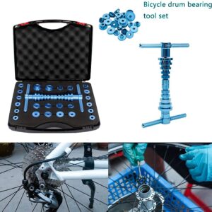 Bicycle Bearing Press Set, Drift Bike Tool Kit Set, Turning Point for Wheels Hub Universal Cycle Bearing Press Set, Nice Tools for Bicycle Repair