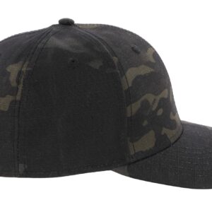 Jeep Text Logo Low Profile Trucker Hat Black Camo/Green Hat