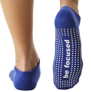 grip yoga socks for women (Be Focused) One Size