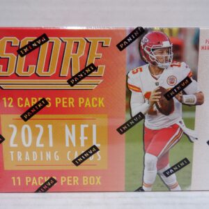 2021 Panini Score Football Sealed Blaster 132 Card Box Look for autograph and memorabilia Trevor Lawrence Rookie + bonus leaf pro set devonta smith pictured