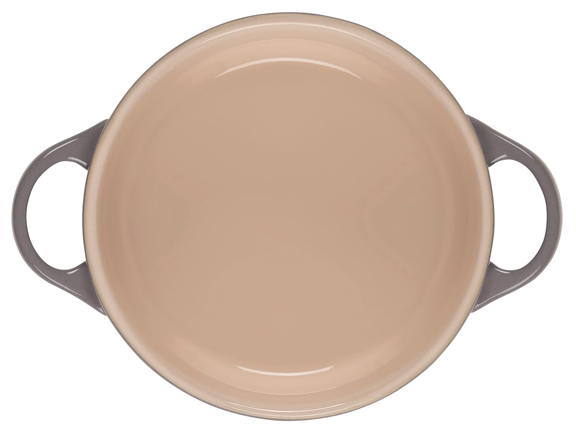 Le Creuset Stoneware Mini Round Cocotte, 14 oz., Oyster