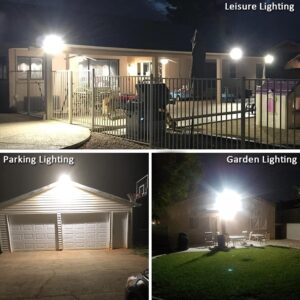 SZGMJIA LED Barn Light 150W, Dusk to Dawn Outdoor Yard Light with Photocell Super Bright 22,500lm 5000K Daylight, 1500W MH/HPS Replacement, AC100-277V IP65 Waterproof for Farm Area Light, ETL Listed