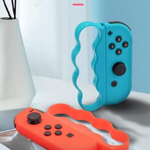 Fitness Boxing Hand Grips for Nintendo Switch Joy-Con,Fit Boxing Clasp Accessories Handle for Adults and Children, 2 Packs