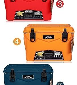 COLD BASTARD COOLERS 20QT Cold Bastard Rugged+ CAMO Red Premium Ice Chest Cooler Accessories Free S&H(CB20-CR)