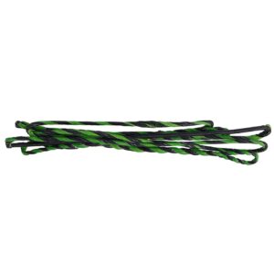 toparchery 57" actual length mulcolor flemish fast flight plus replacement recurve bowstring bow string by traditional bow archery products (black & green)