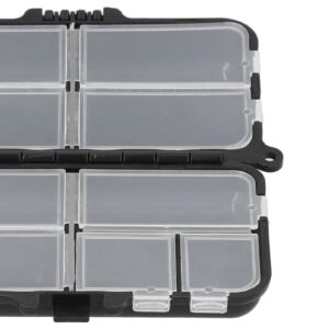 Fishing Tackle Storage Organizer, 9 Compartments Fishing Tackle Box Wear‑Resistant Detachable for Outdoor for Fishing