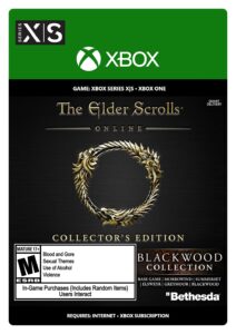 the elder scrolls online collection: blackwood collector's - xbox [digital code]