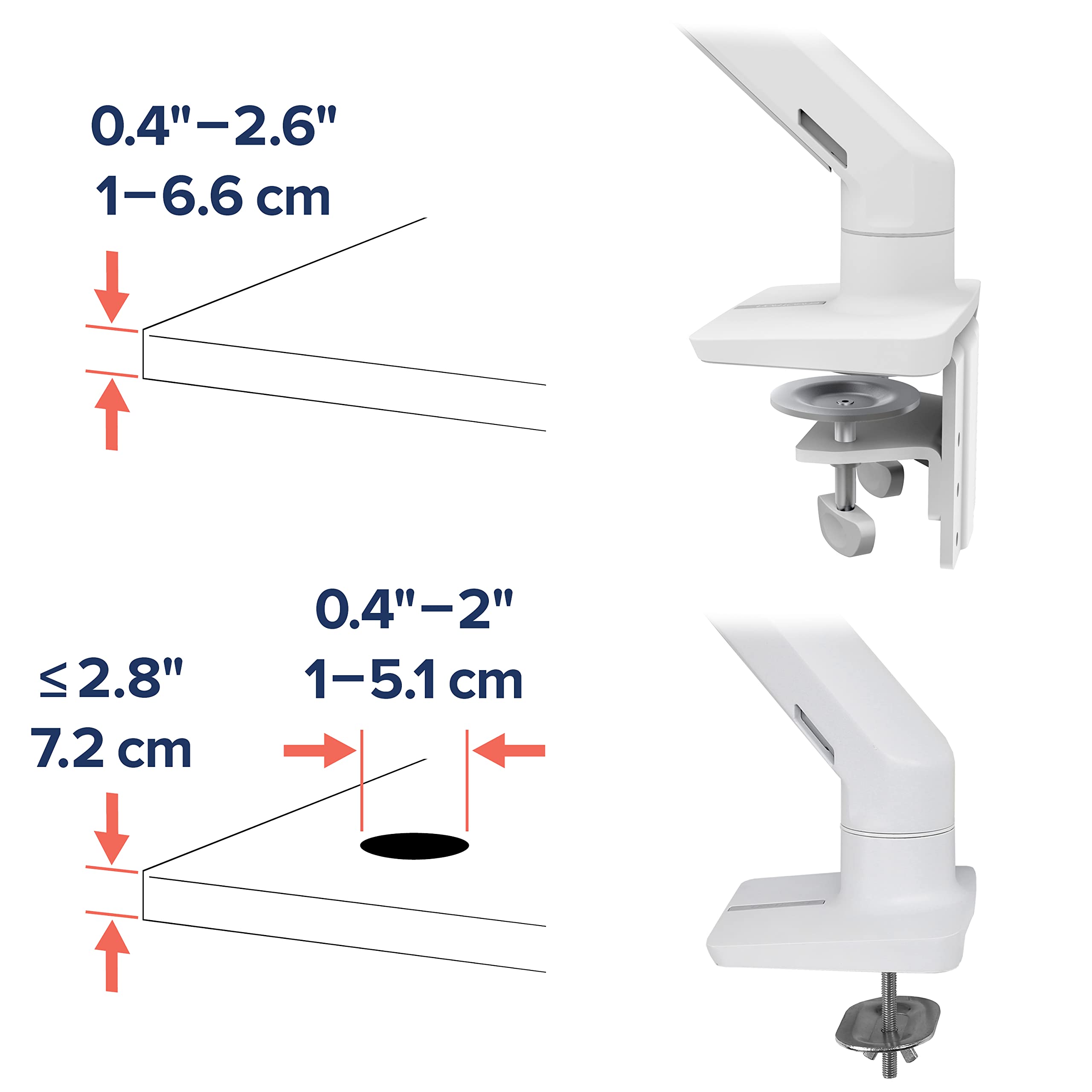 Ergotron – HX HD Premium Heavy Duty Gaming Monitor Arm, Single Monitor Desk Mount – for 1000R Curved Ultrawide Monitors Up to 49 Inches, 28 to 42 lbs, VESA 75x75mm or 100x100mm – HD Pivot, Matte Black