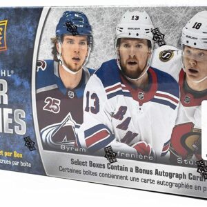 2020‐21 Upper Deck NHL Rookie Box Set - Complete 25 Card Set - Chance for 1 Autograph