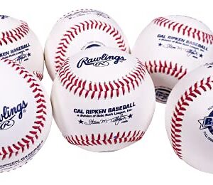 Rawlings | CAL RIPKEN LEAGUE Baseballs | Competition Grade | RCAL1 | Youth/14U | 6 Count