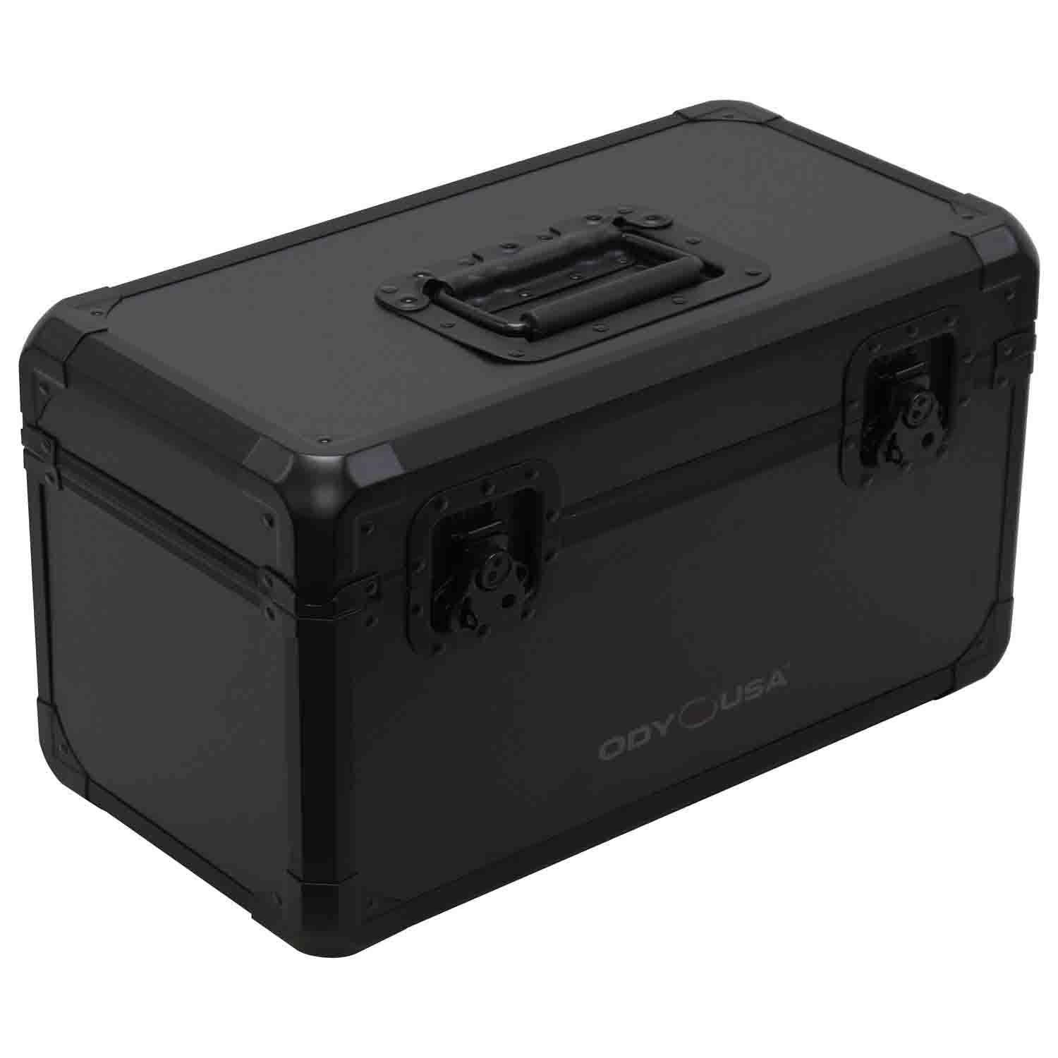 Odyssey K7120BL Utility Case for 120/7 Inch Record, Black Krom Series