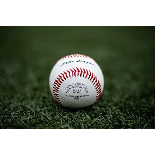 Rawlings | LITTLE LEAGUE Competition Grade Baseballs | RLLB1 | Youth/14U | Game/Practice Use | 6 Count