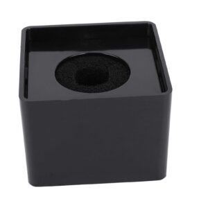 Mic Flag, Cube Shaped Portable Black 41mm Diameter Microphone Logo Flag Station for Interview for Meeting (01s1n9mht4qk2024)