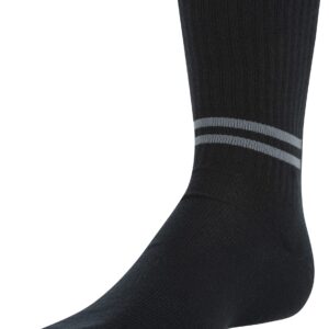 Under Armour Men's Essential Crew Socks, 6-Pairs, Black, Large