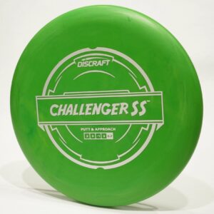 Discraft Challenger SS (Putter Line) Putter & Approach Golf Disc, Pick Weight/Color [Stamp & Exact Color May Vary] Green 173-174 Grams