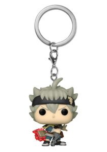 funko pop! keychain: black clover - asta