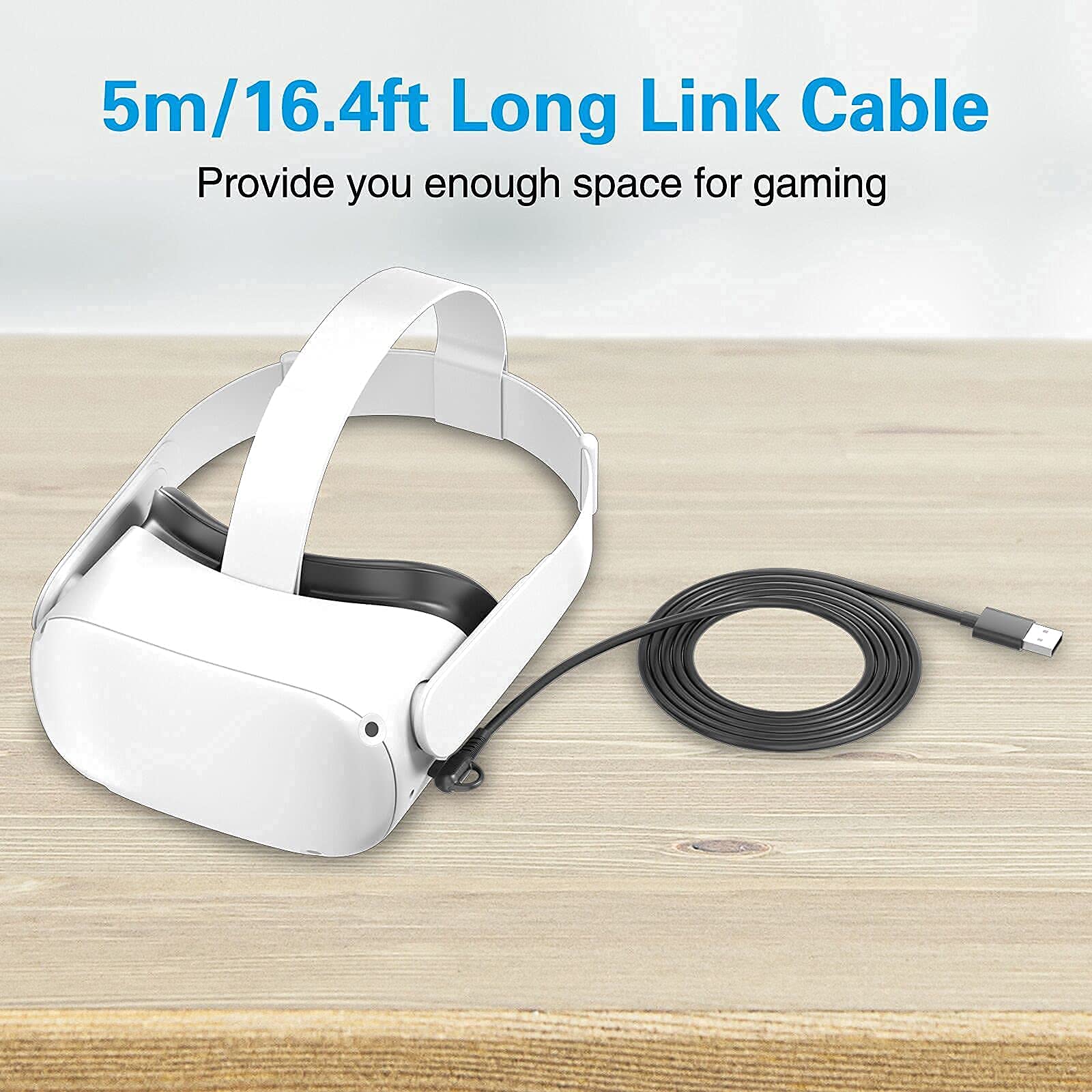 Cleaning Tool & Long Link Cable for Oculus Quest 2/1