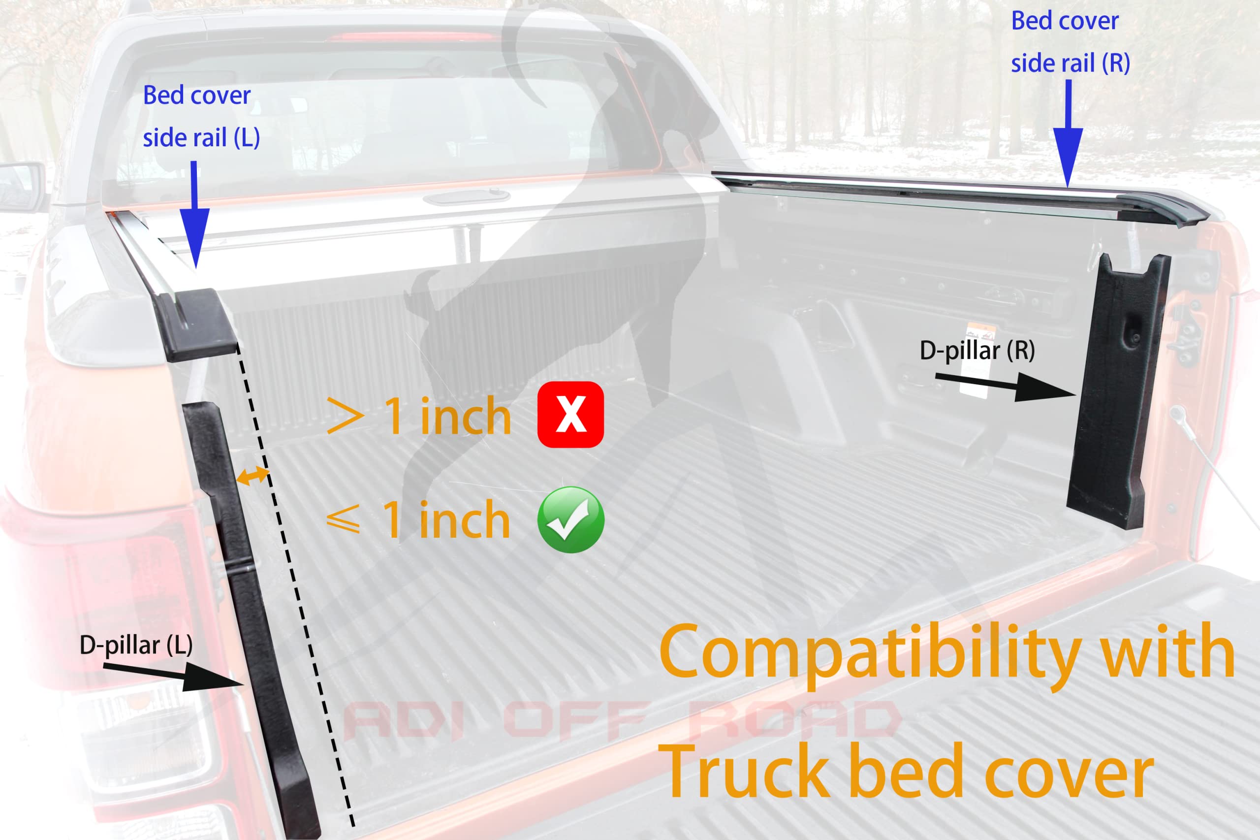 Truck Bed Extender for 2019-2023 Ford Ranger