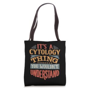 cytology tote bag