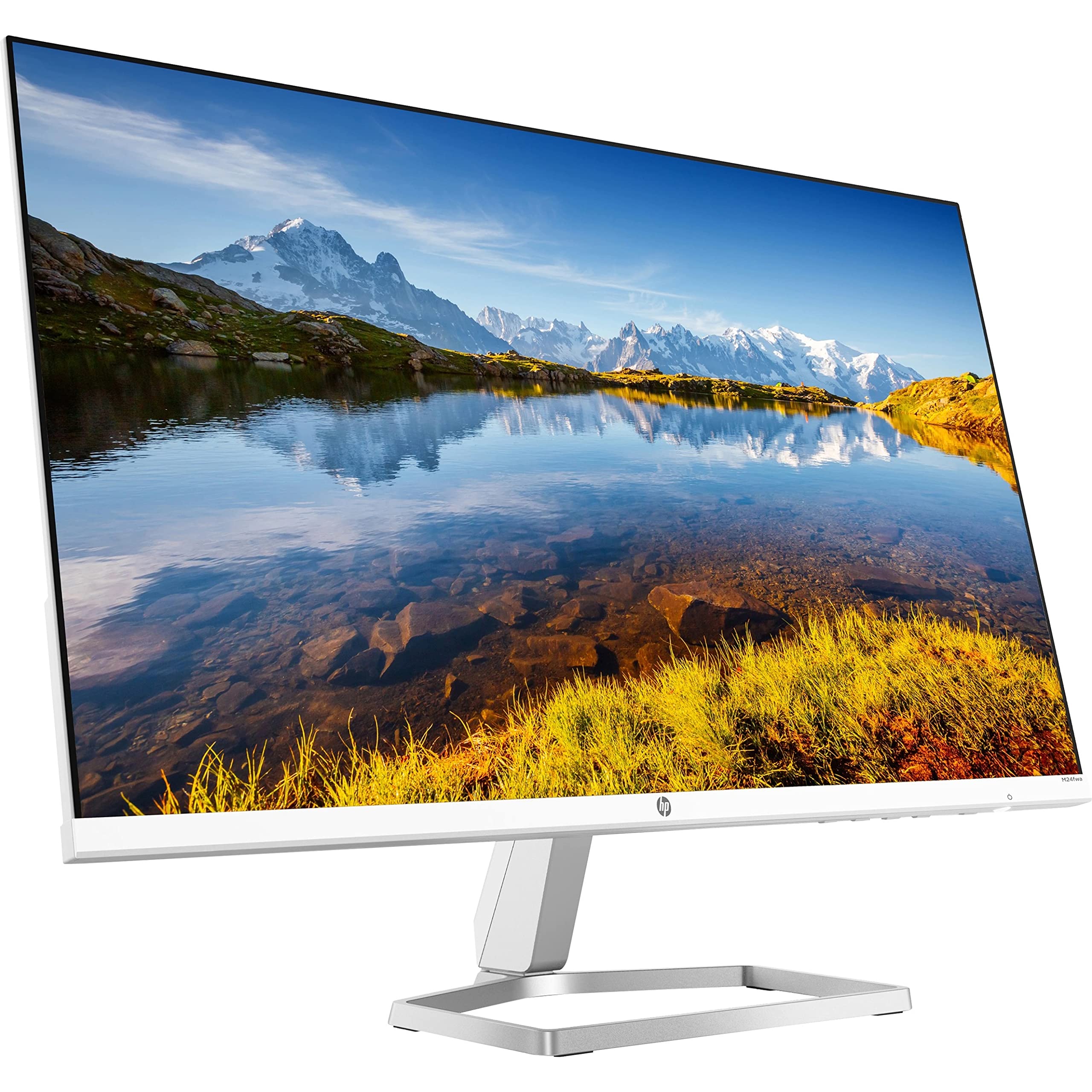 HP M24fwa 23.8-in FHD IPS LED Backlit Monitor with Audio White Color