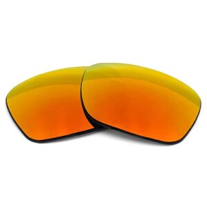 apex lenses non-polarized replacement lenses for dragon hype sunglasses (fire orange)