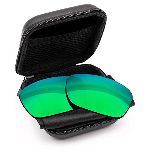 Apex Lenses Non-Polarized Replacement Lenses for Dragon Hype LL ION Sunglasses (Emerald Green)