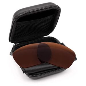 Apex Lenses Non-Polarized Replacement Lenses for Dragon Hype LL ION Sunglasses (Brown)