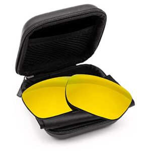 Apex Lenses Non-Polarized Replacement Lenses for Dragon Hype Sunglasses (24K Gold)