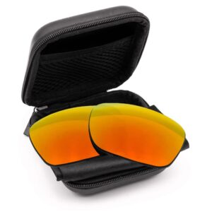 Apex Lenses Non-Polarized Replacement Lenses for Wiley X Romer 3 Sunglasses (Fire Orange)