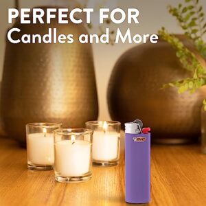 BIC Maxi Pocket Lighter, Special Edition Vacation Collection, Assorted Unique Lighter Designs, 8 Count Pack of Lighters