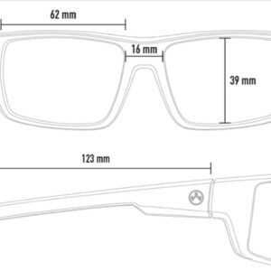 Magpul unisex adult Apex Sunglasses Tactical Ballistic Sports Eyewear Shooting Glasses for Men Sunglasses, Gray Green (Polarized), One Size US