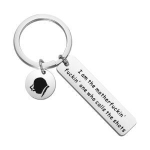 FOTAP Sopranos TV Show Inspired Keychain Sopranos Fan Gift TV Show Lover Gifts TV Show Fandom Gifts (Shots Keychain)