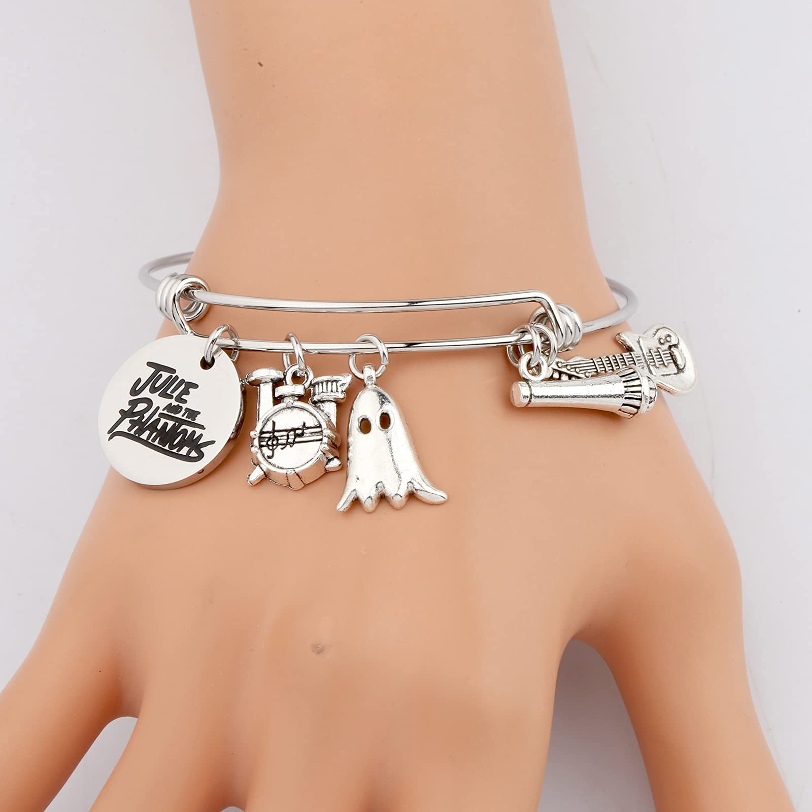 FOTAP Julie Bracelet Ghost Phantom Bracelet Horror TV Show Gift TV Show Lover Gift Music Lover Gift Inspired Gift (Julie Pha Br)