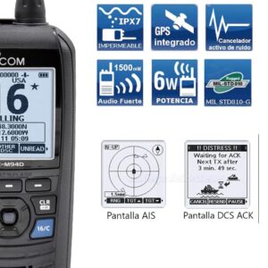 Icom M94d Vhf Marine Radio W/dsc & Ais