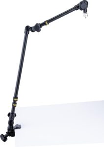 hercules stands dg107b universal mic and camera boom arm