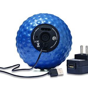 Pro-Tec Athletics Orb Activate Vibrating Massage Ball, Blue, 4.5" Diameter