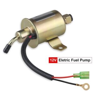 WATERWICH Electric Fuel Pump Compatible with Onan Microquiet 4000 A029F889 E11007 4kyfa26100k 4KW Generator Gas Pump Replacesment for 149-2331 149231101 149-2311-02 149-2311-01