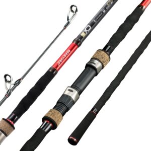 Berrypro Surf Spinning Rod Full Carbon Surf Fishing Rod Medium Action Surf Rod (9'/10'/10'6''/11'/12'/13'3'') (9'-2pc)