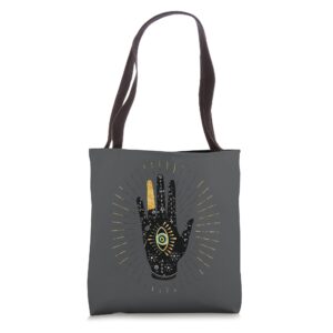 Evil Eye Hamsa Hand - Curse Protection Art Print Tote Bag