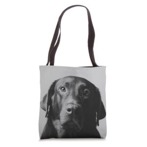 Black Labrador Retriever Chocolate Lab Dog Mom Dad gifts- Tote Bag