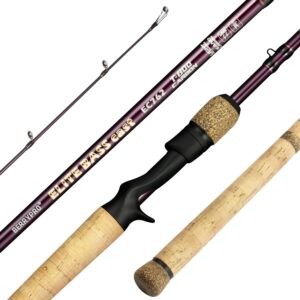 berrypro spinning rod lightweight sensitive baitcasting rod 30 ton full carbon tournament performance casting fishing rod (7'- casting-mh-2pc)