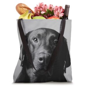 Black Labrador Retriever Chocolate Lab Dog Mom Dad gifts- Tote Bag