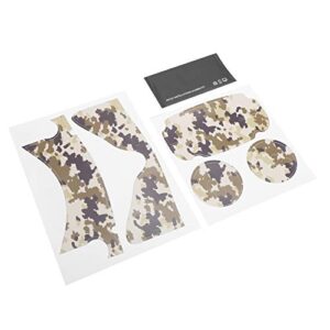 Vbestlife VR Controller Stickers, VR Headset Stickers Sturdy Wear- Comfortable for Scratches for for Abrasion for Abrasions(Desert Camouflage)