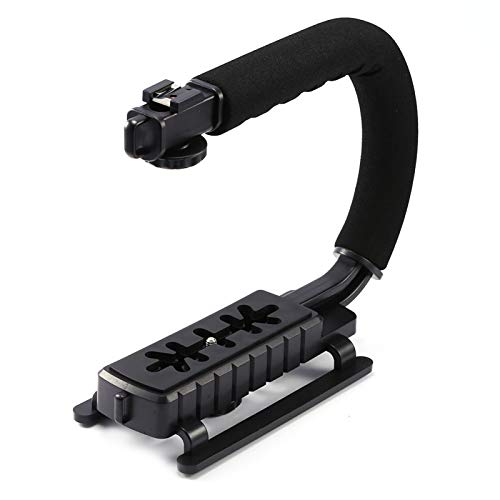 Okuyonic High Versatility High Stability Grip Handle Stabilizer Handle Video Stabilizer Mount,for Action Shots