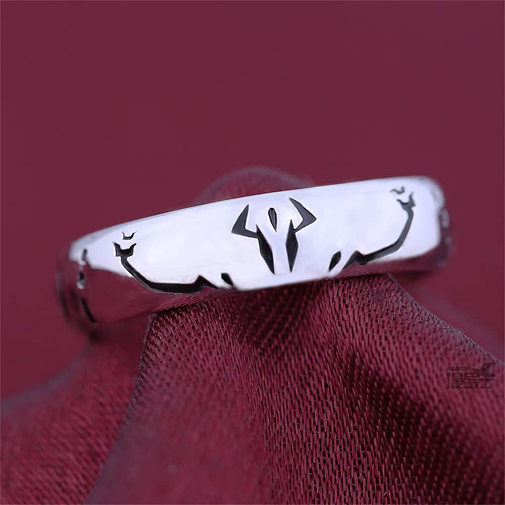 KILA MILA Itadori Yuji Cosplay Ring Fashion Adjustable Finger Rings Props Jewelry Gift