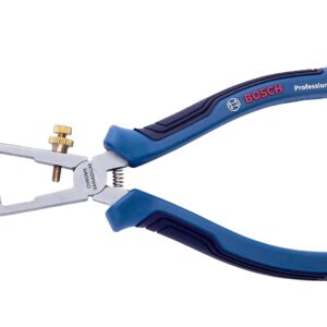 Bosch Professional 1600A01V03 160 mm Wire Stripper (Chrome-Vanadium Steel, Soft Grip), Blue