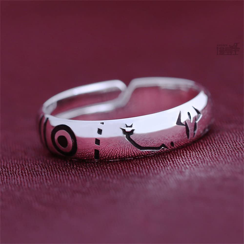 KILA MILA Itadori Yuji Cosplay Ring Fashion Adjustable Finger Rings Props Jewelry Gift